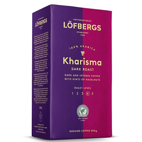 Malta-kava-Lofbergs-Kharisma,-500g Jauhettu kahvi Lofbergs Kharisma, 500g - Image 1