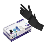TopGlove Screen touch nitriilikertakäyttökäsineet, black (100 kpl)